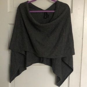 ✨ cashmere cowl poncho